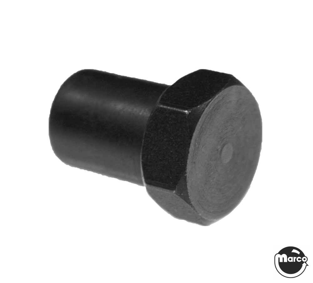Nut - spacer hex 1/2 OD x 1/4-20 x 1/2 inch TD
