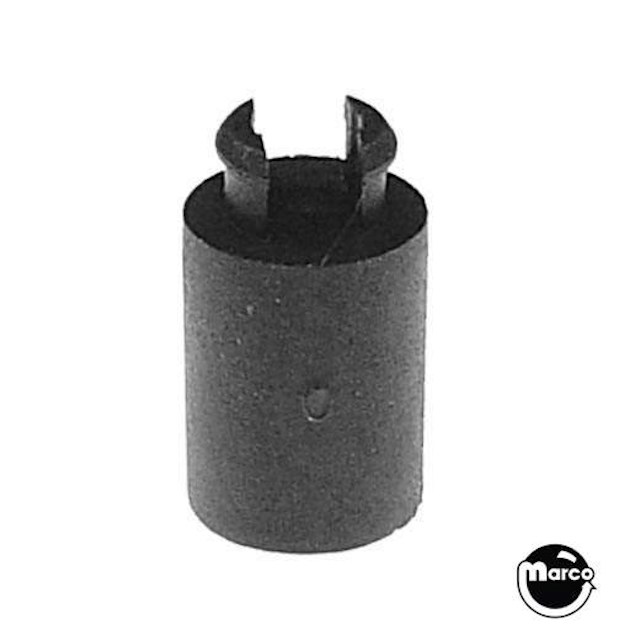 Spacer snap-in 1/2 inch black