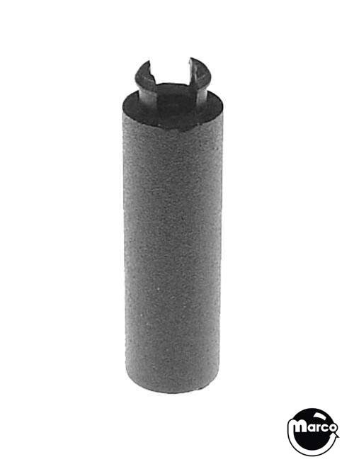 Spacer snap-in black 1-1/8 inch