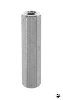 Hex spacer 1/4 f-f 8-32 x 1-1/8 inch