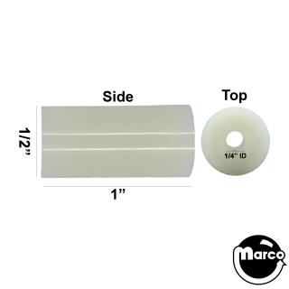 Spacer Nylon 1" x 1/2" OD