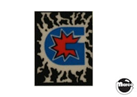 Drop target decal Gottlieb&reg; logo