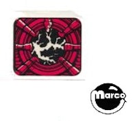 TX SECTOR (Gottlieb) Drop target rollover drop target decal