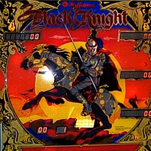 BLACK KNIGHT Pinball (Williams 1980) GX259