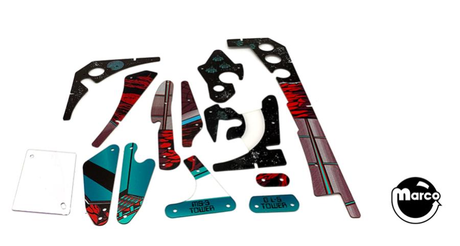 ROBO WAR (Gottlieb) Plastic set