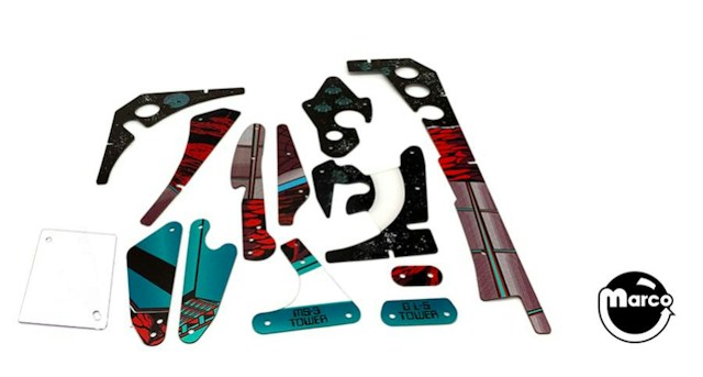 ROBO WAR (Gottlieb) Plastic set