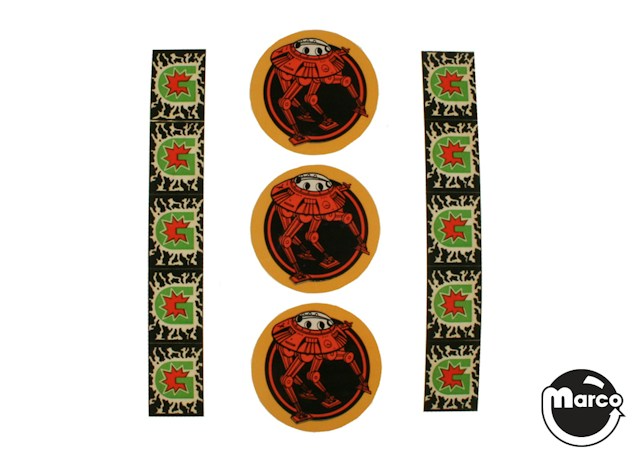 ROBO WAR (Gottlieb) Decal set DL714