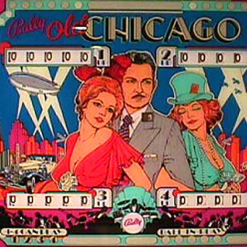 OLD CHICAGO Pinball GX26