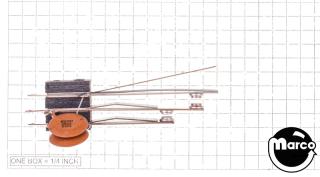 Leaf switch - cabinet flipper Gottlieb left