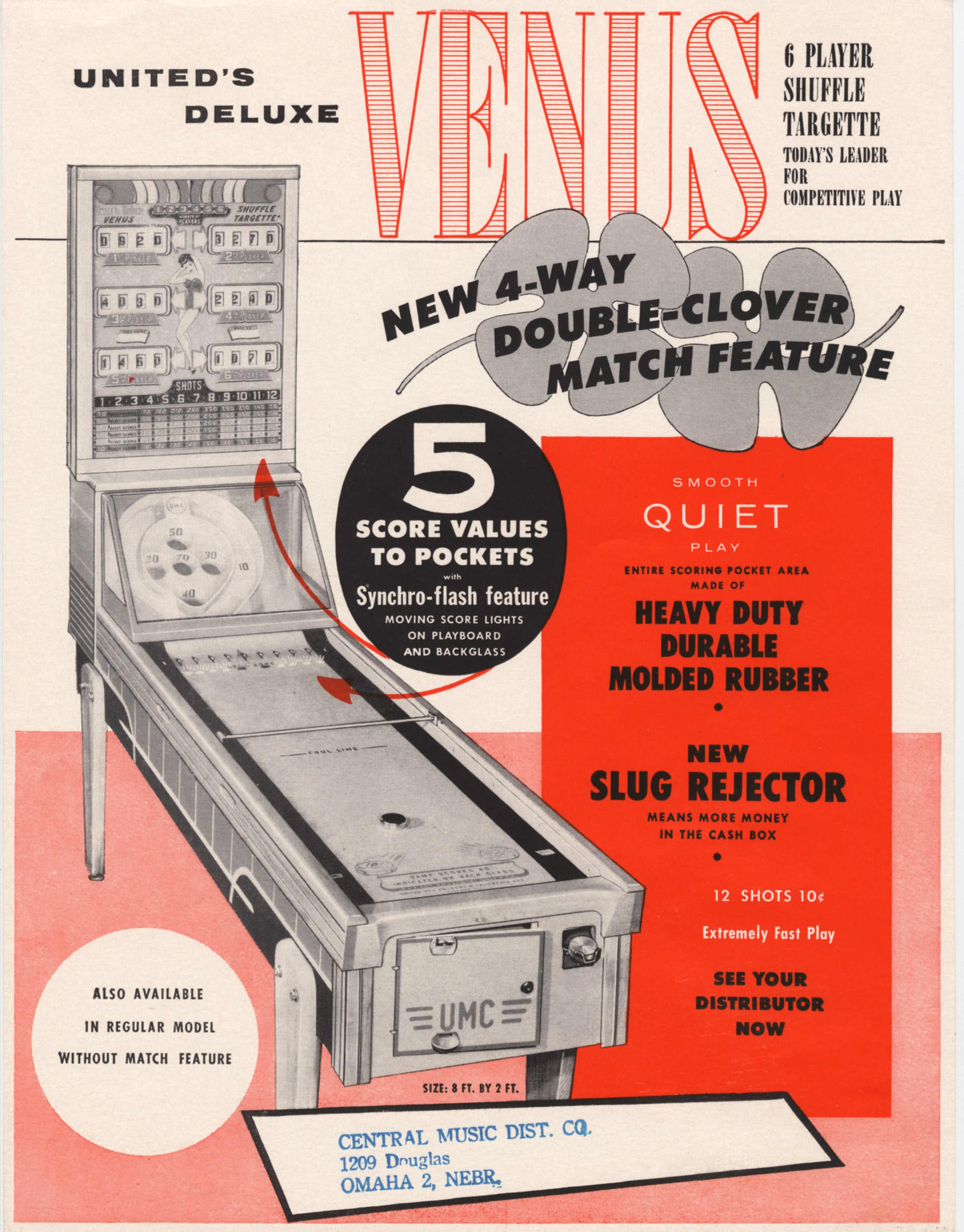 VENUS Shuffle Targette (United)