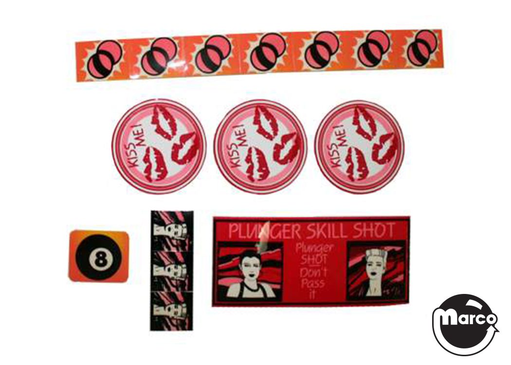 BAD GIRLS (Gottlieb) Decal set DL717