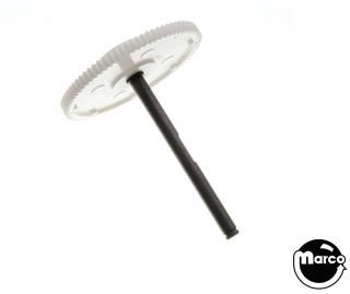 HOT SHOTS (Gottlieb 1989) Gear and shaft