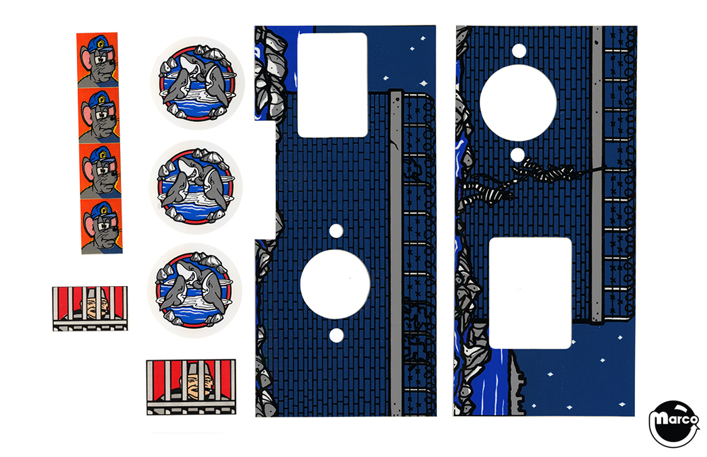 26363-SET - BIG HOUSE (Gottlieb) Decal set - Marco Specialties