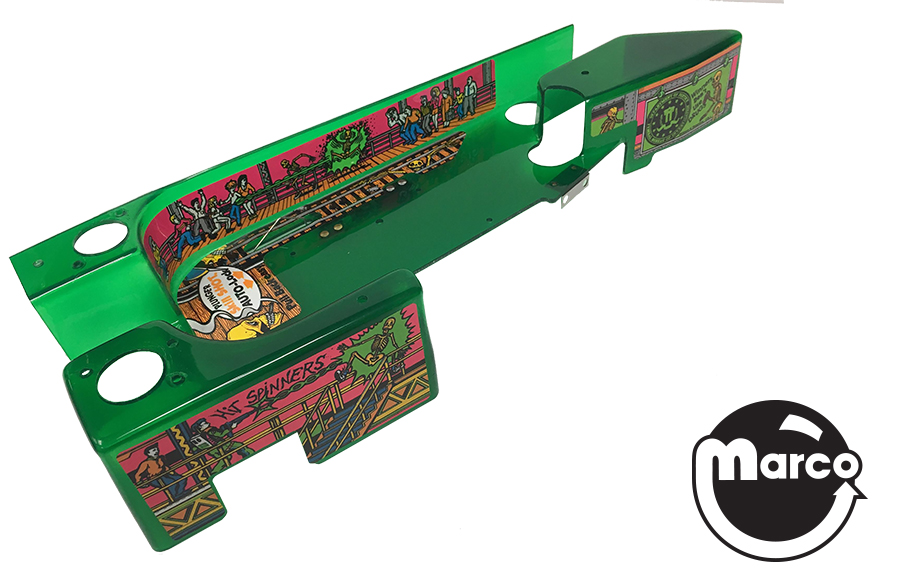 BONEBUSTERS (Gottlieb) Ramp assembly right