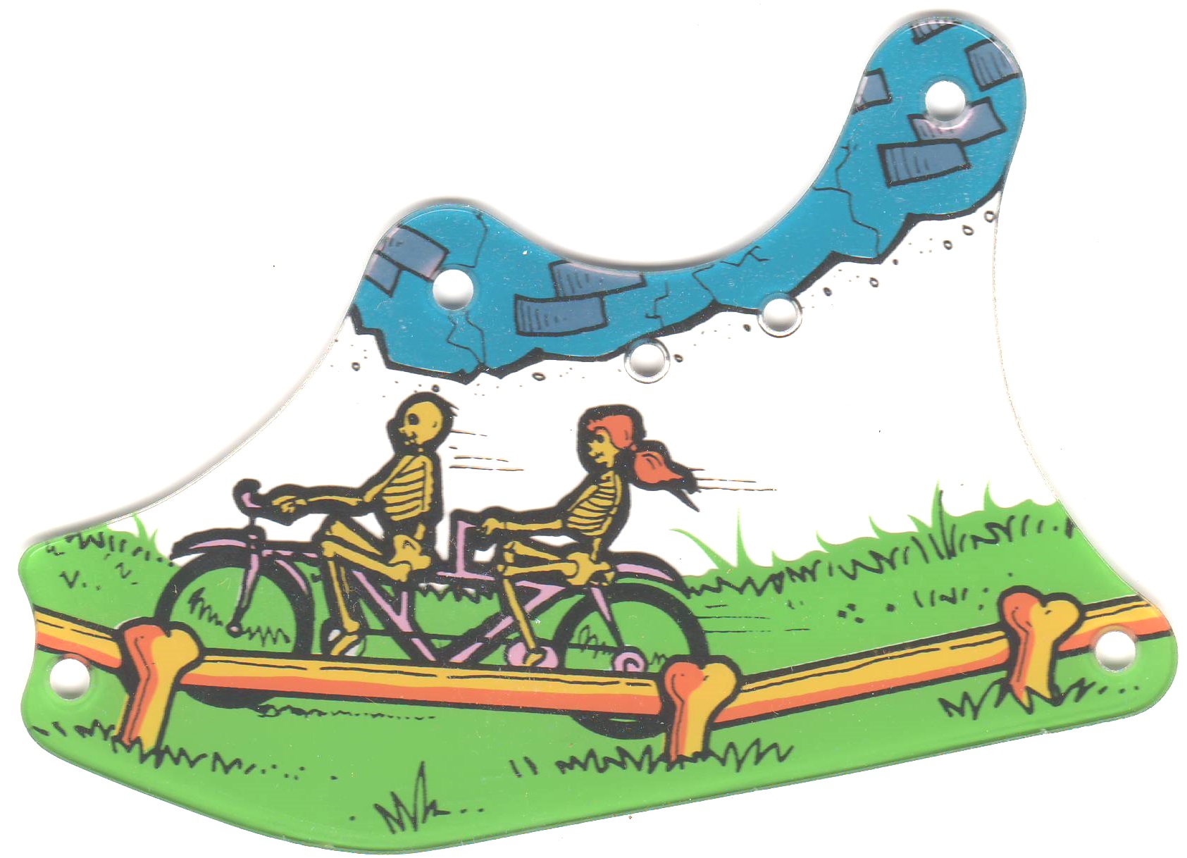 BONEBUSTERS (Gottlieb) Plastic
