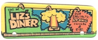 BONEBUSTERS (Gottlieb) Plastic 'Liz's Diner'