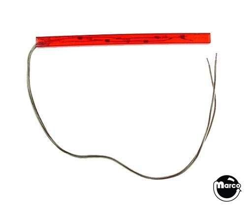 BONEBUSTERS (Gottlieb) Light tube red