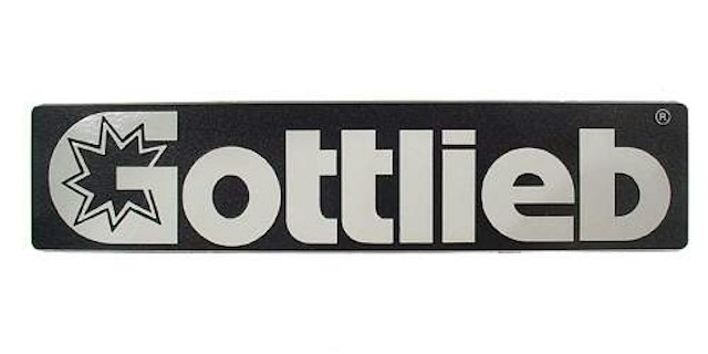 Gottlieb® cabinet logo