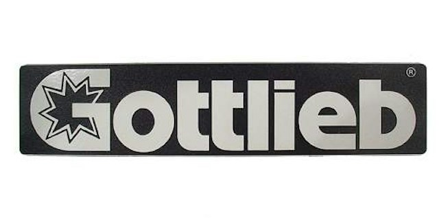 Gottlieb® cabinet logo