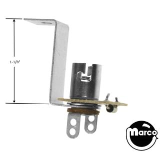 Lamp socket with diode circuit board 1-1/8 inch