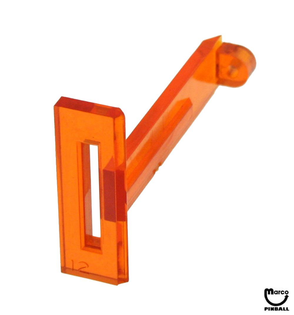 Coin entry plate T plastic