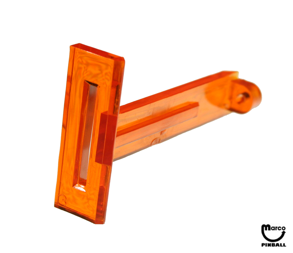 Coin entry plate T plastic