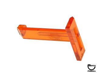 Coin entry plate T plastic