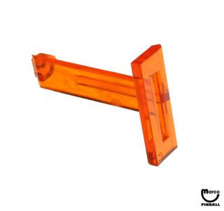 Coin entry plate T plastic