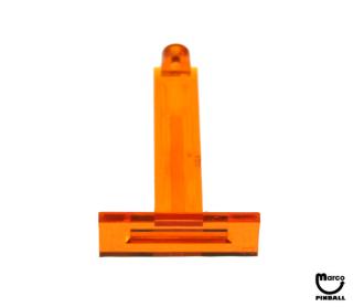 Coin entry plate T plastic