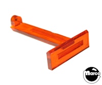 Coin entry plate T plastic 25¢ Entropy
