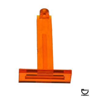 Coin entry plate T plastic - 500 Lire/1 Gu