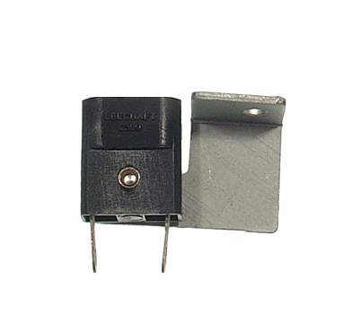 Lamp socket with bracket