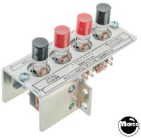 Service switch assembly Bally/Williams 4 bank