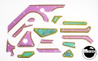 CARIBBEAN CRUISE (Gottlieb) Plastic set
