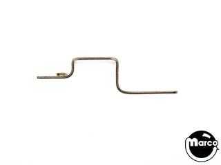 Coin door interlock switch actuator
