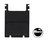Cover plate - coin door bill validator