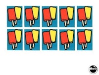 CAR HOP (Gottlieb) Decal set (11)