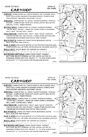 CAR HOP (Gottlieb) Score Card Set