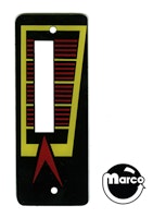 MARIO ANDRETTI (Gottlieb) Plastic gauge