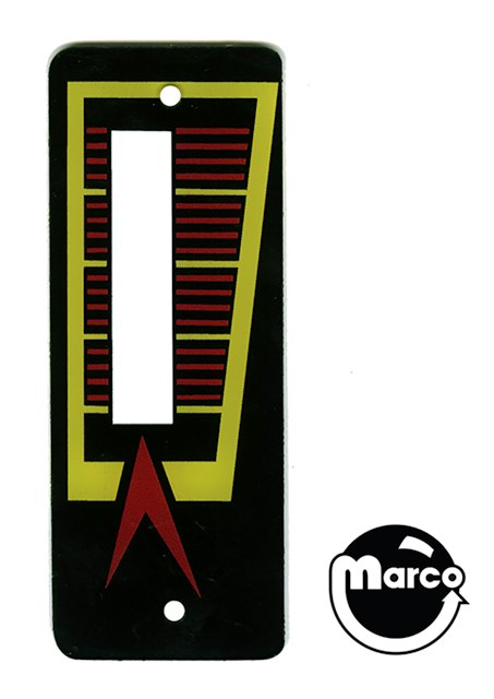 MARIO ANDRETTI (Gottlieb) Plastic gauge