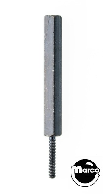Hex spacer 3/8 inch m-f 8-32 x 2-1/2 inch black