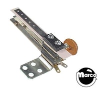 Leaf switch & bracket - flipper cabinet Gottlieb right double contact