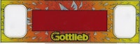 SHAQ ATTAQ (Gottlieb) Speaker / display panel