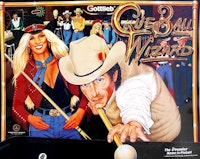 CUE BALL WIZARD (Gottlieb) Translite