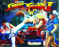 STREET FIGHTER II (Gottlieb) Translite