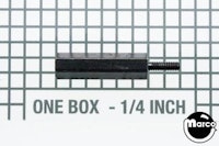 Hex spacer 3/8 inch m-f 8-32 x 1-7/16 inch
