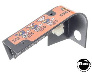 SUPER MARIO MUSHROOM (Gottlieb) Scoop and LED assembly