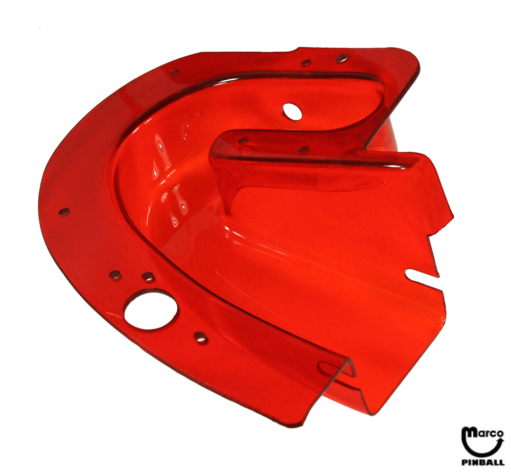 29516 - STREET FIGHTER II (Gottlieb) Ramp plastic red - Marco