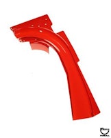 STREET FIGHTER II (Gottlieb) Ramp plastic red