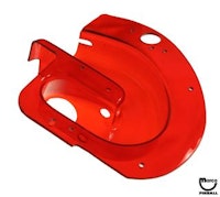 STREET FIGHTER II (Gottlieb) Ramp plastic red